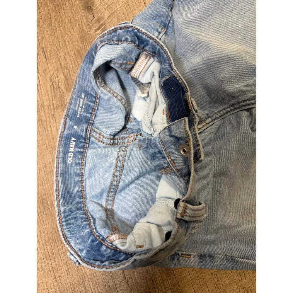 Old Navy High-Waisted Baggy Wide-Leg Jeans for Girls size 8
